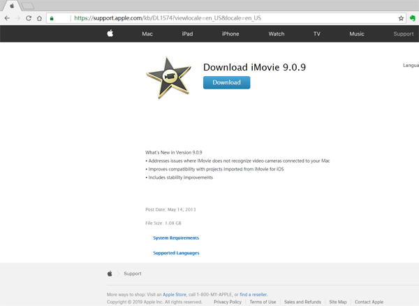 Download imovie for mac 10.4.11